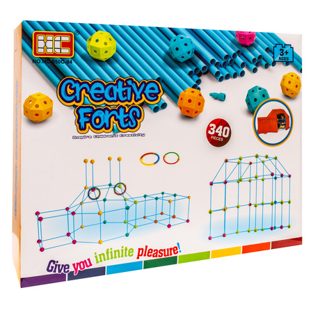 KLOCKI KONSTRUKCYJNE DO BUDOWANIA BAZY XXL 340 EL