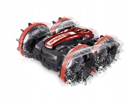 AUTO RC AMFIBIA PŁYWAJĄCY SAMOCHÓD ZDALNIE STEROWANY PILOT + OPASKA NA GEST