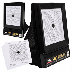 KULOCHWYT TARCZA STRZELECKA Z SIATKĄ NA KULKI POCISKI + 20 TARCZ Z CELEM