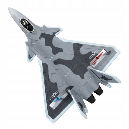 ZDALNIE STEROWANY SAMOLOT ŚMIGŁOWIEC ODRZUTOWIEC MYŚLIWIEC BOJOWY 2 SILNIKI