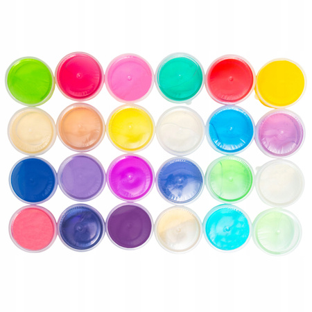 SLIME GLINKA DUŻY ZESTAW DO ROBIENIA SLIME FOREMKI OZDOBY BROKAT DLA DZIECI