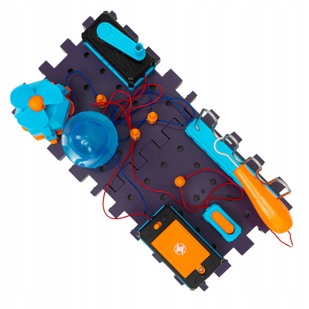 ZESTAW DOŚWIADCZALNY ELEKTRONIK DLA DZIECI ELEKTRYK WIATRAK NAUKA I ZABAWA