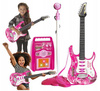 GITARA ELEKTRYCZNA MIKROFON KARAOKE DLA DZIECI