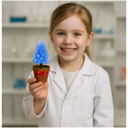 HODOWLA KRYSZTAŁÓW ZESTAW EDUKACYJNY EKSPERYMENTY MAŁY CHEMIK KRYSZTAŁY