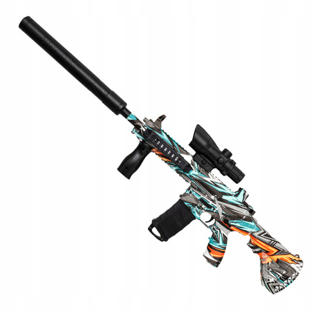 KARABIN SNAJPERSKI 2 TRYBY STRZELANIA AUTOMAT NA KULKI ŻELOWE + 1000 KULEK