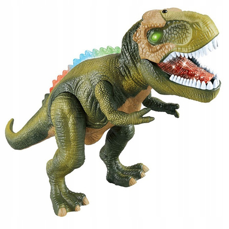 DINOZAUR DLA DZIECI ZDALNIE STEROWANY ROBOT ZABAWKA NA PILOTA CHODZI RYCZY