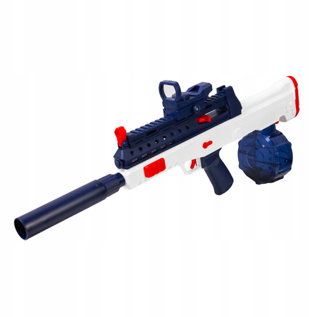 KARABIN PISTOLET NA WODĘ DLA DZIECI LUFA AUTOMATYCZNY MIOTACZ 250 ML + AKU