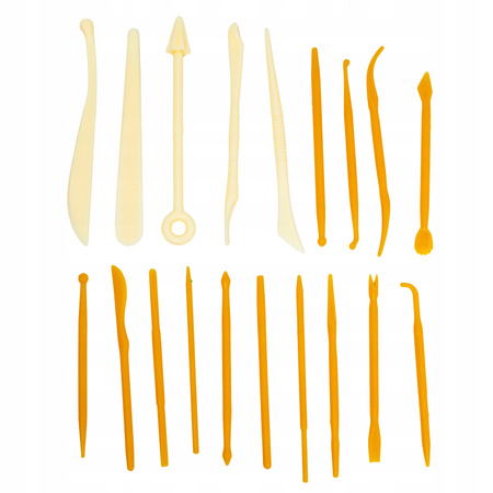 GLINKA POLIMEROWA TWORZENIE BRELOKÓW KOLCZYKÓW MASA PLASTYCZNA + AKCESORIA