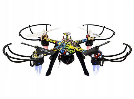 DRON Z KAMERĄ WiFi + OKULARY VR PODGLĄD NA ŻYWO