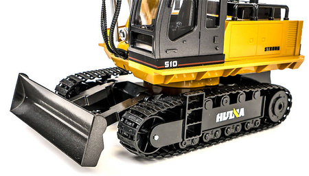 KOPARKA DUŻA METALOWA ZDALNIE STEROWANA SPYCHACZ