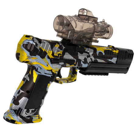 PISTOLET NA KULKI ŻELOWE DLA DZIECI AUTOMAT 2W1 NA AKUMULATOR + 500 KULEK