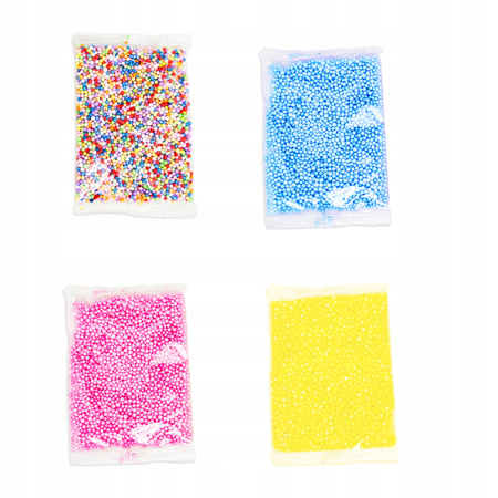 SLIME ZESTAW DO ROBIENIA GLUTÓW DLA DZIECI MASA SENSORYCZNA OGROMNY ZESTAW