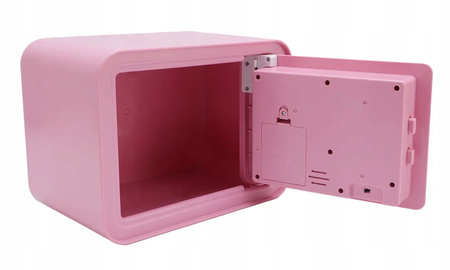 SKARBONKA SEJF DLA DZIECI NA HASŁO PIN KLUCZYK EFEKTY DŹWIĘKOWE DIODY LED