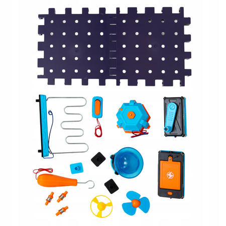 ZESTAW DOŚWIADCZALNY ELEKTRONIK DLA DZIECI ELEKTRYK WIATRAK NAUKA I ZABAWA