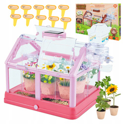 MINI SZKLARNIA DLA DZIECI OGRÓD MAŁY OGRODNIK SOLARNY ZESTAW EDUKACYJNY