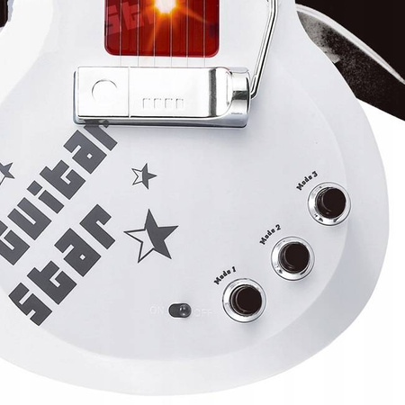 BEZPRZEWODOWA GITARA ZE WZMACNIACZEM MIKROFON