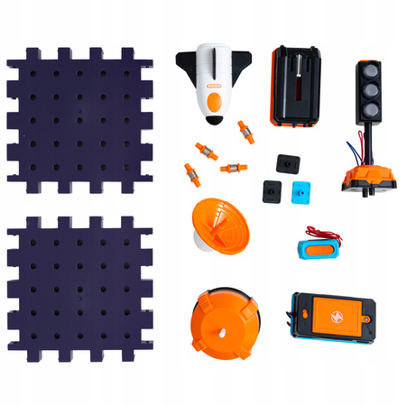 MAŁY NAUKOWIEC ZESTAW DOŚWIADCZALNY DLA DZIECI LABORATORIUM ELEKTRONIKI