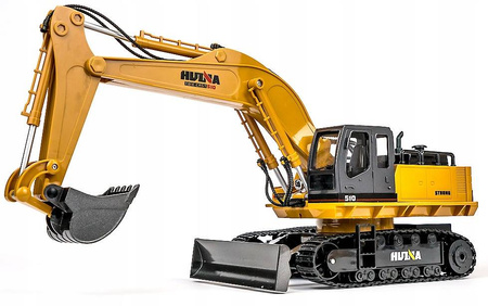 KOPARKA DUŻA METALOWA ZDALNIE STEROWANA SPYCHACZ