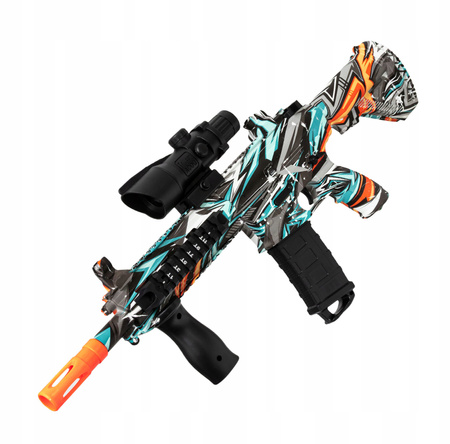 KARABIN SNAJPERSKI 2 TRYBY STRZELANIA AUTOMAT NA KULKI ŻELOWE + 1000 KULEK