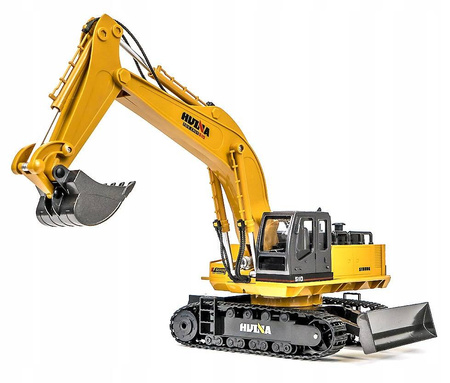 KOPARKA DUŻA METALOWA ZDALNIE STEROWANA SPYCHACZ