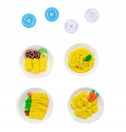 CIASTOLINA MASA PLASTYCZNA ZESTAW KREATYWNY CIASTO 