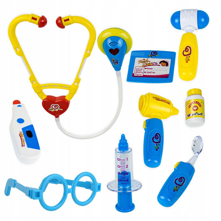 ZESTAW LEKARSKI DLA DZIECI LEKARZ DOKTOR W WALIZCE