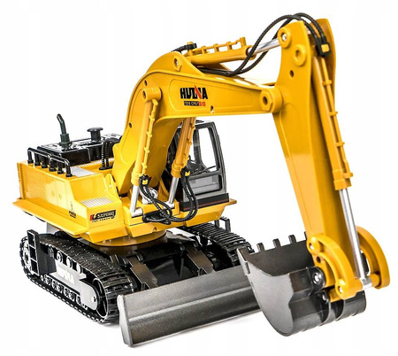 KOPARKA DUŻA METALOWA ZDALNIE STEROWANA SPYCHACZ