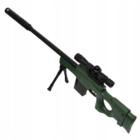 KARABIN SNAJPERSKI NA KULKI ŻELOWE DUŻA SNAJPERKA 79 CM ZESTAW + 500 KULEK