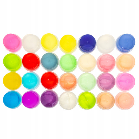 SLIME ZESTAW DO ROBIENIA GLUTÓW DLA DZIECI MASA SENSORYCZNA OGROMNY ZESTAW