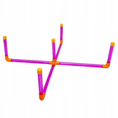 GRA ZRĘCZNOŚCIOWA RINGO DLA DZIECI TRAF DO CELU PODŚWIETLENIE LED OBRĘCZE