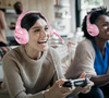 SŁUCHAWKI GAMINGOWE RÓŻOWY HEADSET PC PS4 XBOX Onikuma K5 Pink