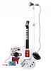 BEZPRZEWODOWA GITARA ZE WZMACNIACZEM MIKROFON
