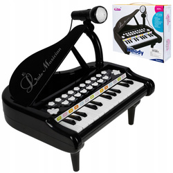 PIANINO MULTIMEDIALNE FORTEPIAN DLA DZIECI ORGANY MIKROFON KARAOKE MP3