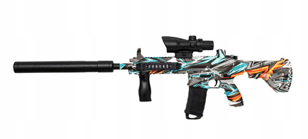 KARABIN SNAJPERSKI 2 TRYBY STRZELANIA AUTOMAT NA KULKI ŻELOWE + 1000 KULEK