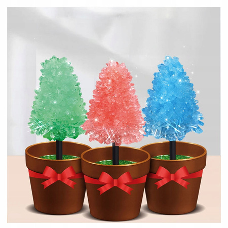 HODOWLA KRYSZTAŁÓW EKSPERYMENT DLA DZIECI MAGICZNE DRZEWKA DUŻY ZESTAW 6SZT