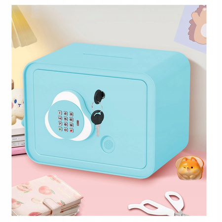 SEJF DLA DZIECI SKARBONKA NA HASŁO EFEKTY DŹWIĘKOWE ODCISK PALCA KLUCZYK