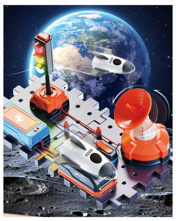 MAŁY NAUKOWIEC ZESTAW DOŚWIADCZALNY DLA DZIECI LABORATORIUM ELEKTRONIKI