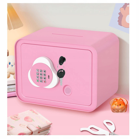 SEJF DLA DZIECI SKARBONKA NA HASŁO EFEKTY DŹWIĘKOWE ODCISK PALCA KLUCZYK