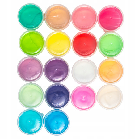 SLIME ZESTAW DO ROBIENIA GLUTÓW MASA PLASTYCZNA GLUTY DLA DZIECI FOREMKI