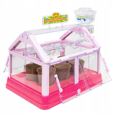 MINI SZKLARNIA DLA DZIECI OGRÓD MAŁY OGRODNIK SOLARNY ZESTAW EDUKACYJNY