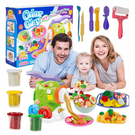 CIASTOLINA MASA PLASTYCZNA ZESTAW KREATYWNY CIASTO 