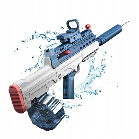 KARABIN PISTOLET NA WODĘ DLA DZIECI LUFA AUTOMATYCZNY MIOTACZ 250 ML + AKU