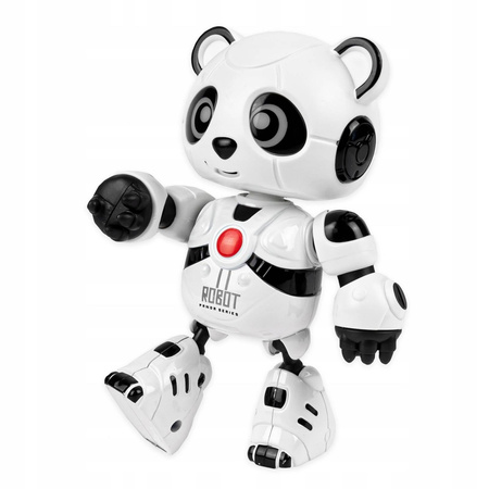 INTERAKTYWNY ROBOT PANDA MÓWI POWTARZA GRA ŚWIECI