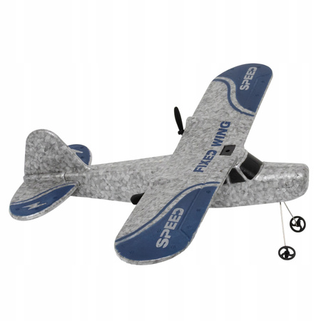 SAMOLOT NA PILOT ZDALNIE STEROWANA AWIONETKA SZYBOWIEC CESSNA LED + PILOT