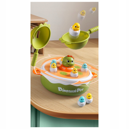 GRA ZRĘCZNOŚCIOWA ŁOWIENIE ŁAPANIE DINOZAURÓW DINOZAURY DLA DZIECI 5W1