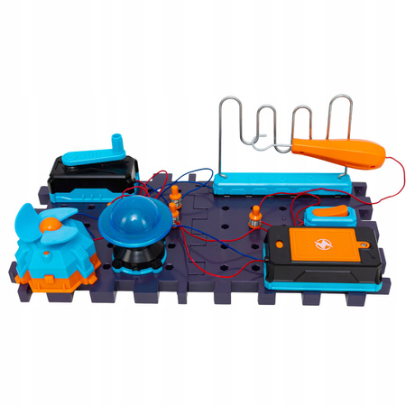 ZESTAW DOŚWIADCZALNY ELEKTRONIK DLA DZIECI ELEKTRYK WIATRAK NAUKA I ZABAWA