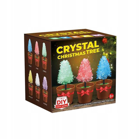 HODOWLA KRYSZTAŁÓW ZESTAW EDUKACYJNY EKSPERYMENTY MAŁY CHEMIK KRYSZTAŁY