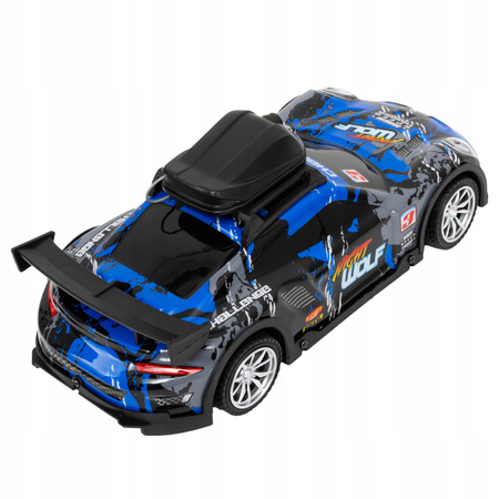 AUTO Z KAMERĄ WIFI PODGLĄD NA ŻYWO SAMOCHÓD OŚWIETLENIE LED DRIFT + PILOT