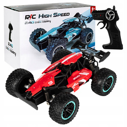 AUTO WYŚCIGÓWKA ZDALNIE STEROWANY SAMOCHÓD LED DLA DZIECI Z NAPĘDEM + PILOT