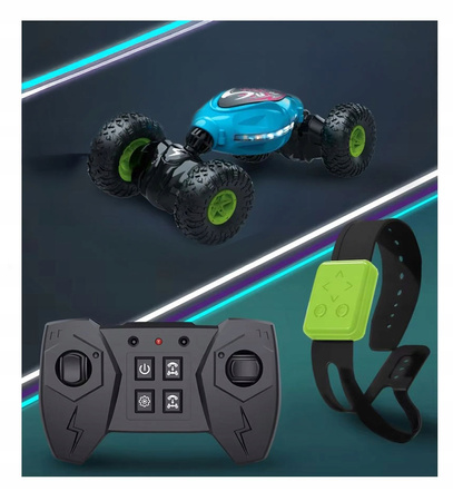 AUTO TWISTER ZDALNIE STEROWANY DLA DZIECI NA PILOT + GESTEM DŁONI NAPĘD 4X4